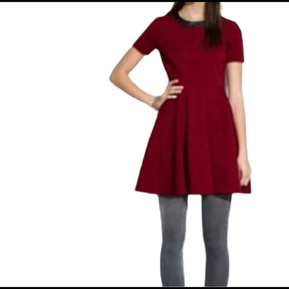 Madewell fit and flare dress